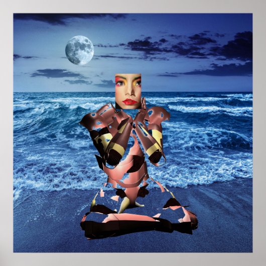 Surrealistische dromen poster (Voorkant)