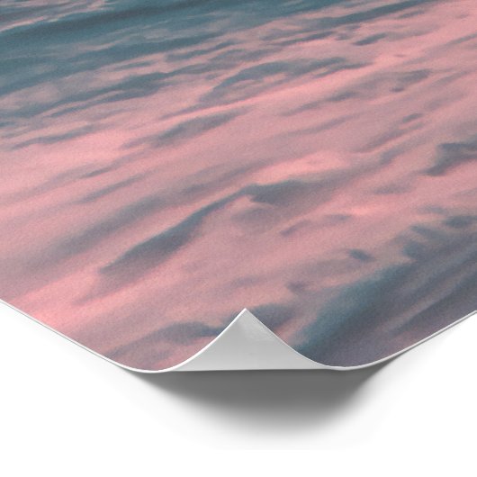 Surrealistische droomlandschap met haaien en ballo poster (Hoek)