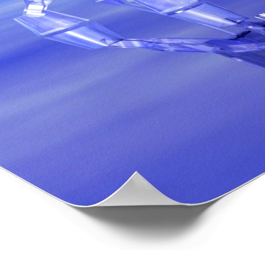 Surrealistische drumset op het Poster van de Muzie (Hoek)