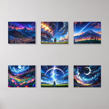 Surrealistische Fantasie Hemelkunst – Cosmic Dream