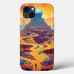 Surrealistische Fantasy City Case-Mate iPhone Case