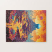 Surrealistische Fantasy City Legpuzzel (Horizontaal)