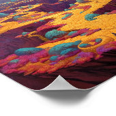 Surrealistische Fantasy City Poster (Hoek)