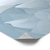 Surrealistische Fantasy Fantastisch Meisje Art AI Poster (Hoek)