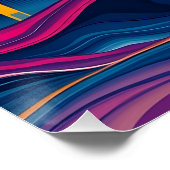 Surrealistische futuristische stad perfect poster (Hoek)