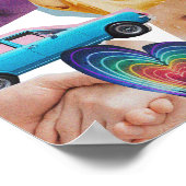 Surrealistische  gek poster (Hoek)