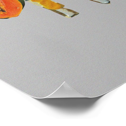 Surrealistische  gek poster (Hoek)