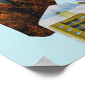 Surrealistische  gek poster (Hoek)