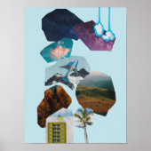 Surrealistische  gek poster (Voorkant)