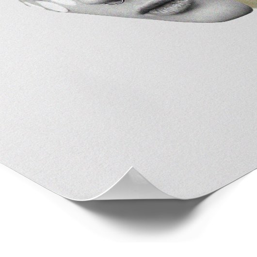 Surrealistische  gek poster (Hoek)