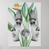 Surrealistische  gek poster (Voorkant)