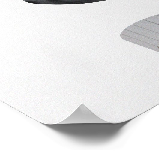 Surrealistische  gek poster (Hoek)