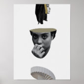 Surrealistische  gek poster (Voorkant)