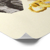 Surrealistische  gek poster (Hoek)