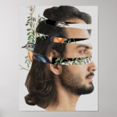 Surrealistische  gek poster (Voorkant)