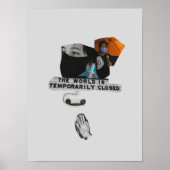 Surrealistische  gek poster (Voorkant)