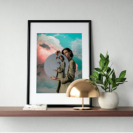 Surrealistische  gek poster