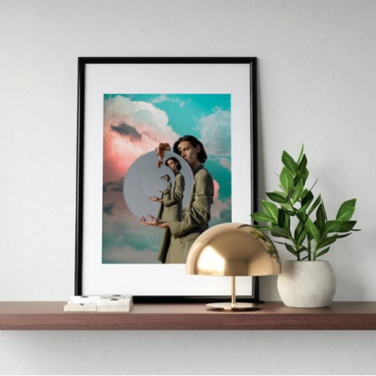 Surrealistische  gek poster