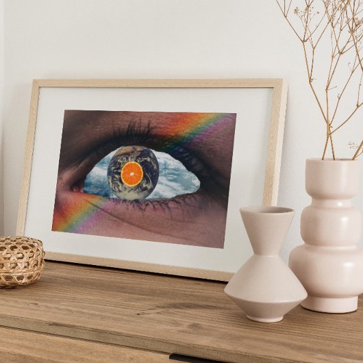 Surrealistische  gek poster