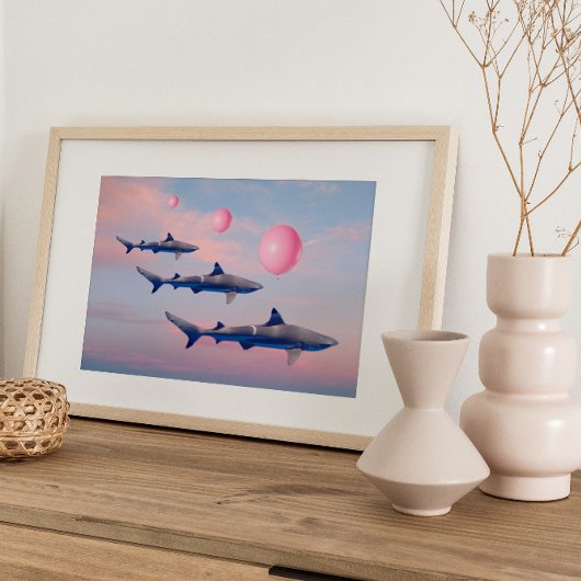 Surrealistische  gek poster