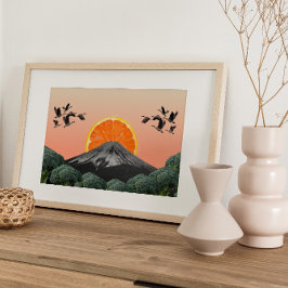 Surrealistische  gek poster