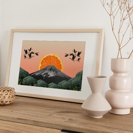 Surrealistische  gek poster