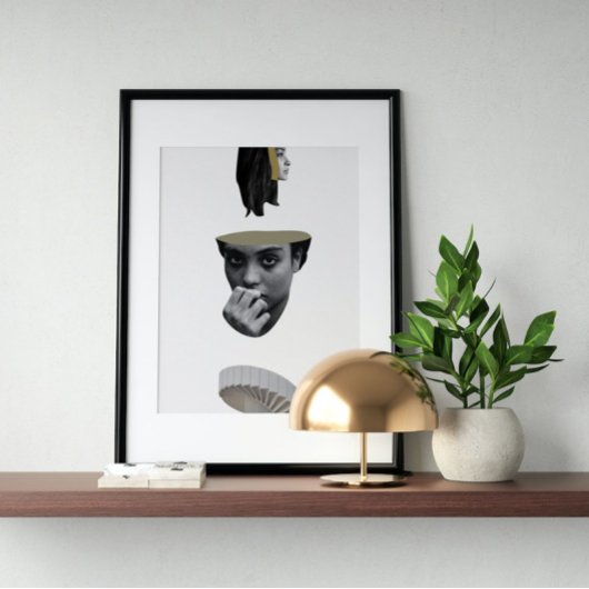 Surrealistische  gek poster