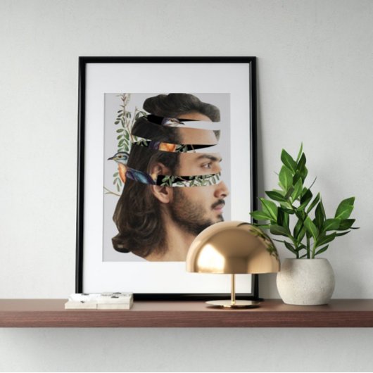 Surrealistische  gek poster