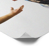 Surrealistische gek poster (Hoek)