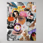 Surrealistische  gek poster (Voorkant)