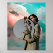 Surrealistische  gek poster (Voorkant)