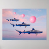 Surrealistische  gek poster (Voorkant)