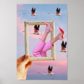 Surrealistische gek poster (Voorkant)