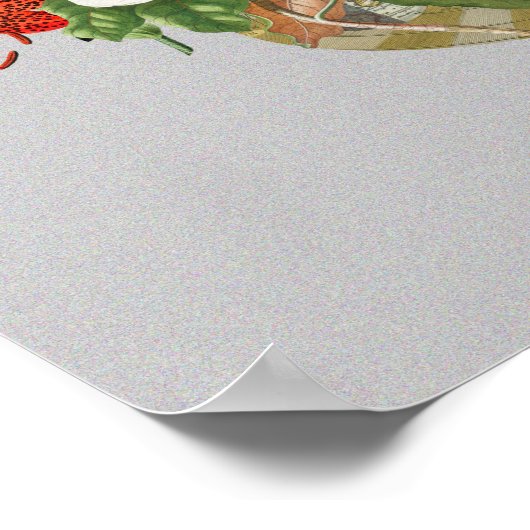 Surrealistische  gek poster (Hoek)