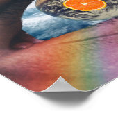 Surrealistische  gek poster (Hoek)