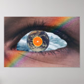 Surrealistische  gek poster (Voorkant)