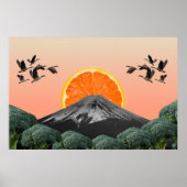 Surrealistische  gek poster (Voorkant)