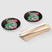 Surrealistische Gezichten & Jigsaw Puzzle Zomer Fa Handwaaier (Niet-gemonteerd)