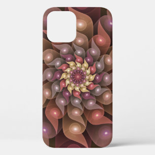 Surrealistische glanzende bloem moderne abstracte Case-Mate iPhone case