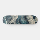 Surrealistische golven: Ocean Dreamscape Persoonlijk Skateboard (Horizontaal)
