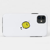 surrealistische happy face iphone case (Achterkant (horizontaal))