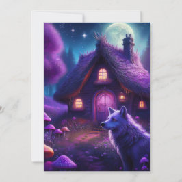 Surrealistische hut in het Bos Kaart