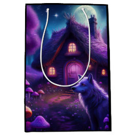 Surrealistische hut in het Bos Medium Cadeauzakje