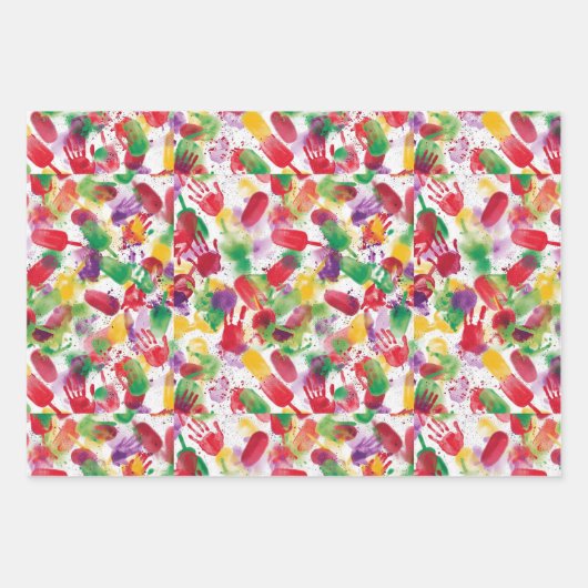 Surrealistische Ice Pop Wrapping Paper (Voorkant)