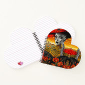 Surrealistische illusies: de tovenares van patrone notitieboek (Binnen)