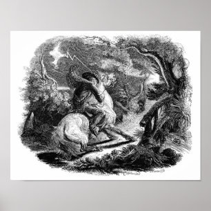 surrealistische illustratie boek poster