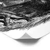  surrealistische illustratie boek poster (Hoek)