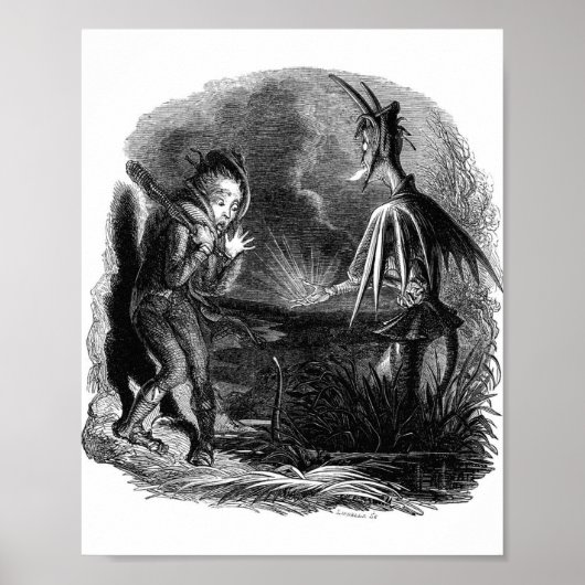  surrealistische illustratie boek poster (Voorkant)