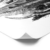  surrealistische illustratie boek poster (Hoek)