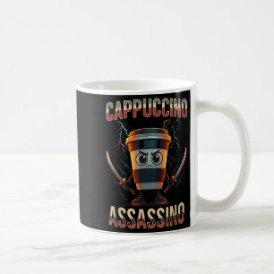 Surrealistische Italiaanse Brainrot Cappuccino Ino Koffiemok